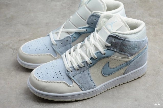 Bmlin DA4666-100 Mid Textures Blue 1 Air Jordan Mixed 0730